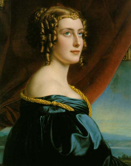 Jane Elizabeth Digby 1831 by Joseph Karl Stieler (1781-1858)  Gallery of Beauties of Ludwig I